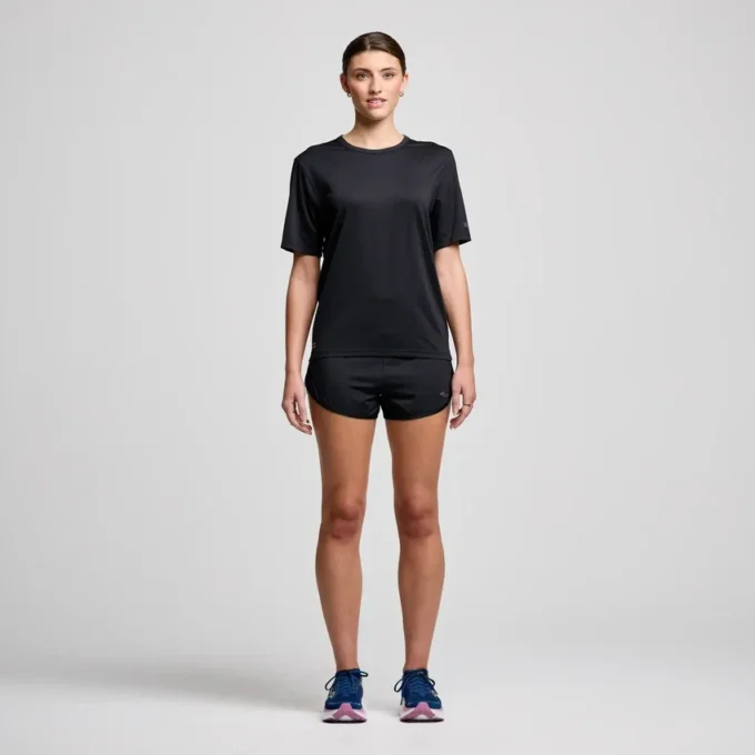 Damen-Kurzarm-Shorts