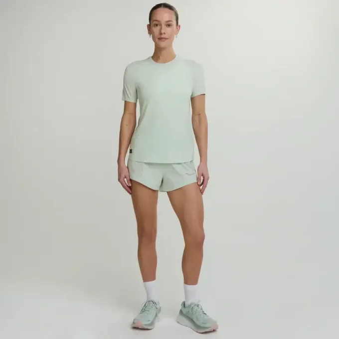 Damen-Kurzarm-Shorts