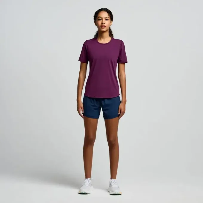 Damen-Kurzarm-Shorts