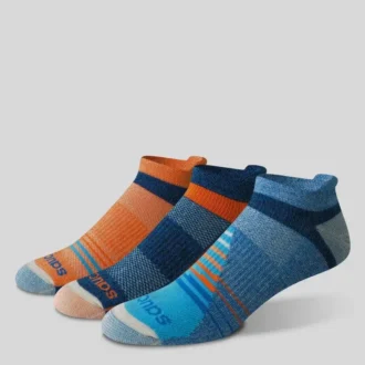Inferno No-Show-Socken aus Merinowollmischung, 3er-Pack