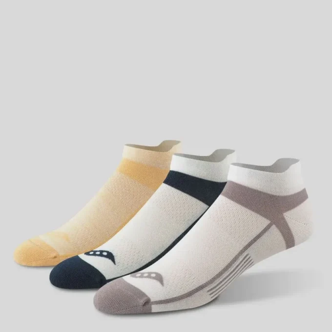 Inferno Ultralight No-Show-Socken mit Lasche, 3er-Pack