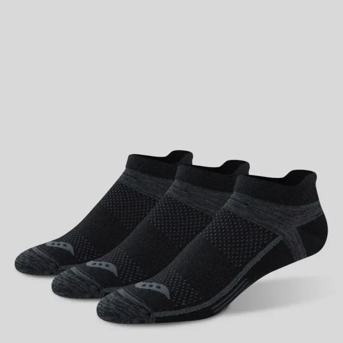 Inferno Ultralight No-Show-Socken mit Lasche, 3er-Pack