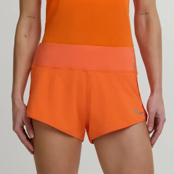 Outpace 2.5″ Split Shorts for Women
