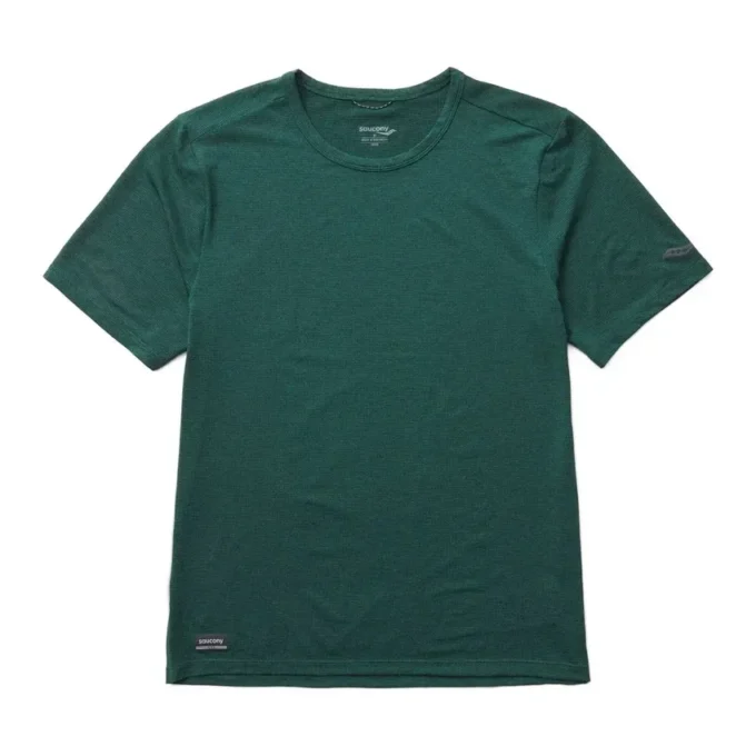 Saucony Stopwatch Kurzarm-Shirt für Herren