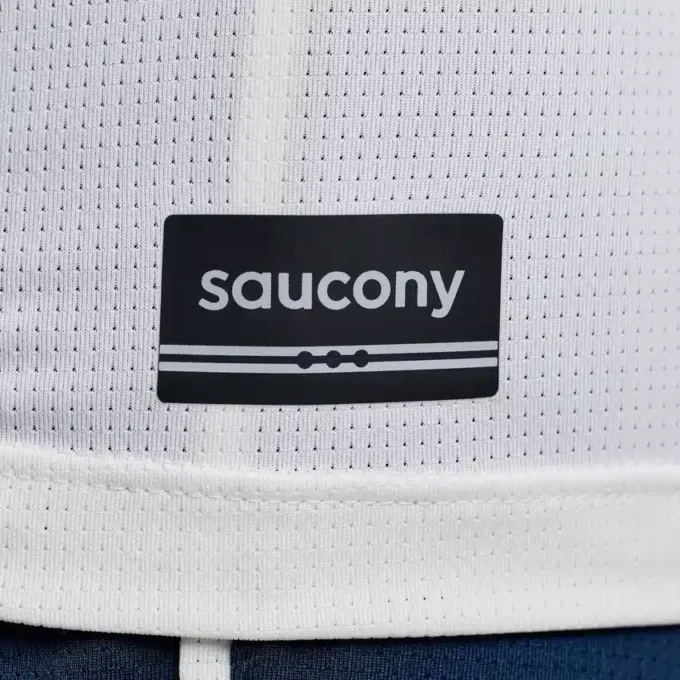 Saucony Stopwatch Kurzarm-Shirt für Herren