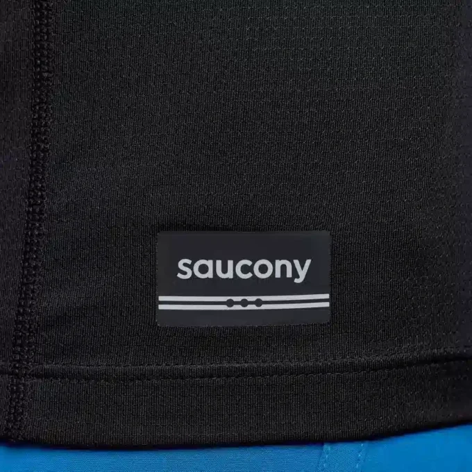Saucony Stopwatch Kurzarm-Shirt für Herren