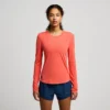 Stopwatch-Ärmel-Shirt für Damen