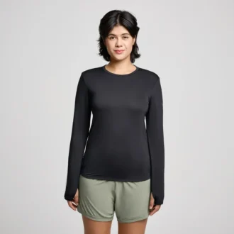 Stopwatch-Ärmel-Shirt für Damen