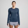 Stopwatch-Ärmel-Shirt für Damen