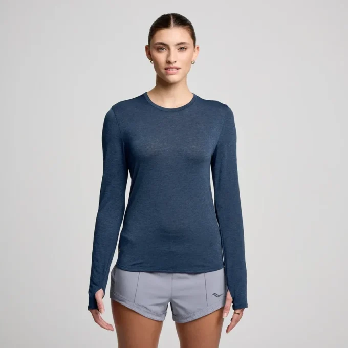 Stopwatch-Ärmel-Shirt für Damen