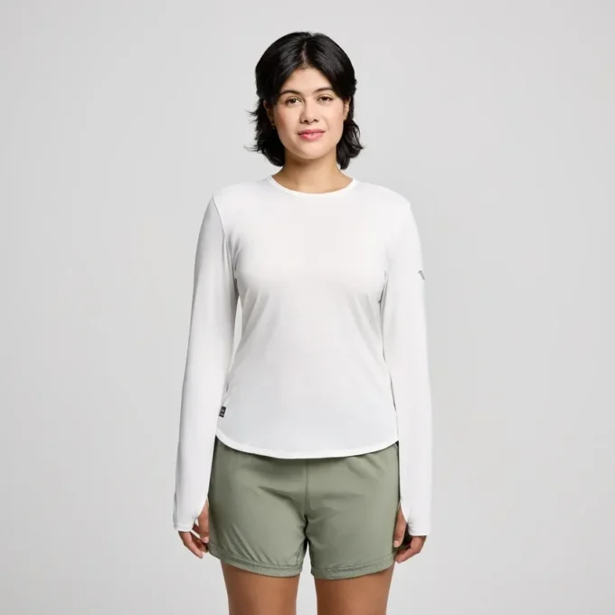 Stopwatch-Ärmel-Shirt für Damen