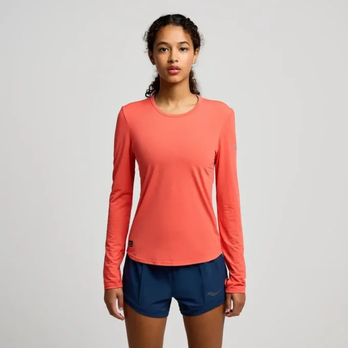 Stopwatch-Ärmel-Shirt für Damen