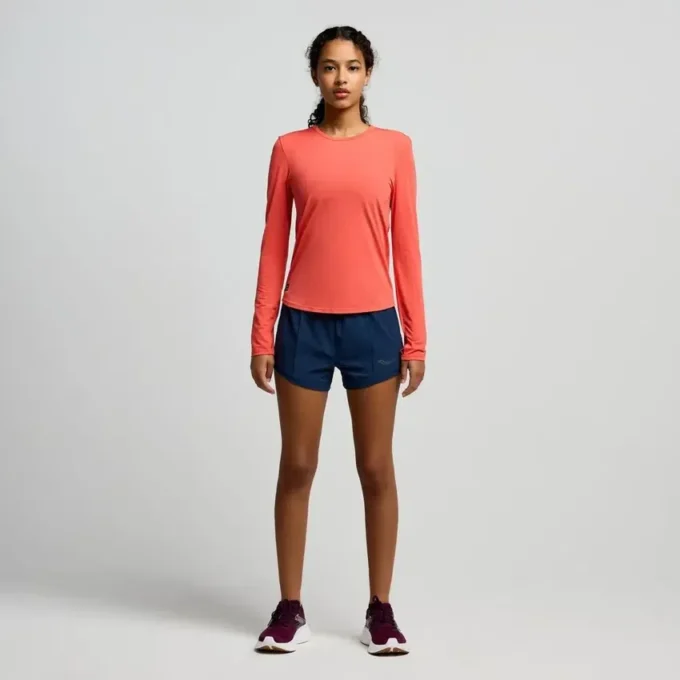 Stopwatch-Ärmel-Shirt für Damen
